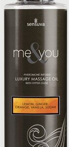 Me and You Massage Oil - Lemon Ginger Orange Vanilla Sugar - 4.2 Fl. Oz.