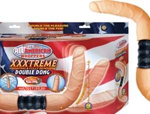 Latin American Whoppers Extreme Vibrating and  Fully Bendable Dong - Flesh