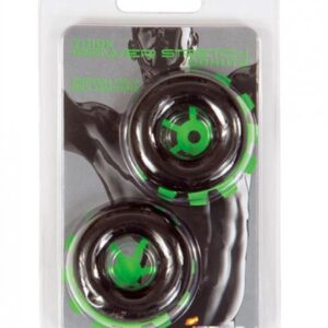Thick Power Stretch Donuts - 2 Pack - Black