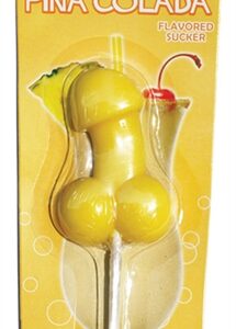 Pina Colada Cocktail Sucker