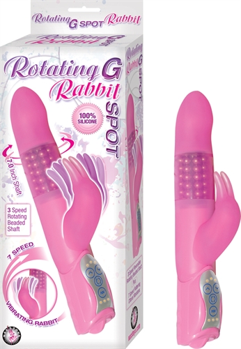 Rotating G-Spot Rabbit - Pink