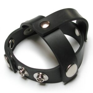 Rubber Snap-on Ball Splitting Cock Harness
