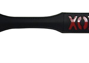 Sex and Mischief Xoxo Paddle - Black