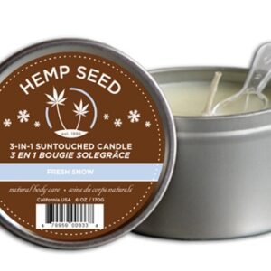 Hemp Seed 3-in-1 Massage Candle - Sunsational - 6 Oz.