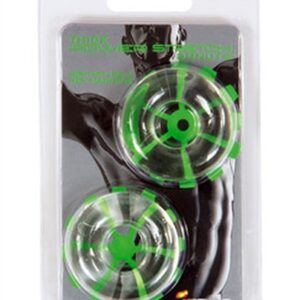 Thick Power Stretch Donuts -  2 Pack - Clear