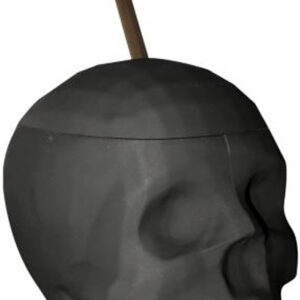 Black Matte Skull Cup 22 Oz
