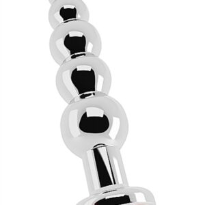 Rich R5 Silver Metal Plug - 4.9 Inch - Red Sapphire