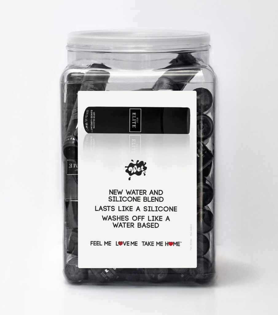 Wet Elite Black - 36 Piece Bowl - 1 Fl. Oz. Bottles