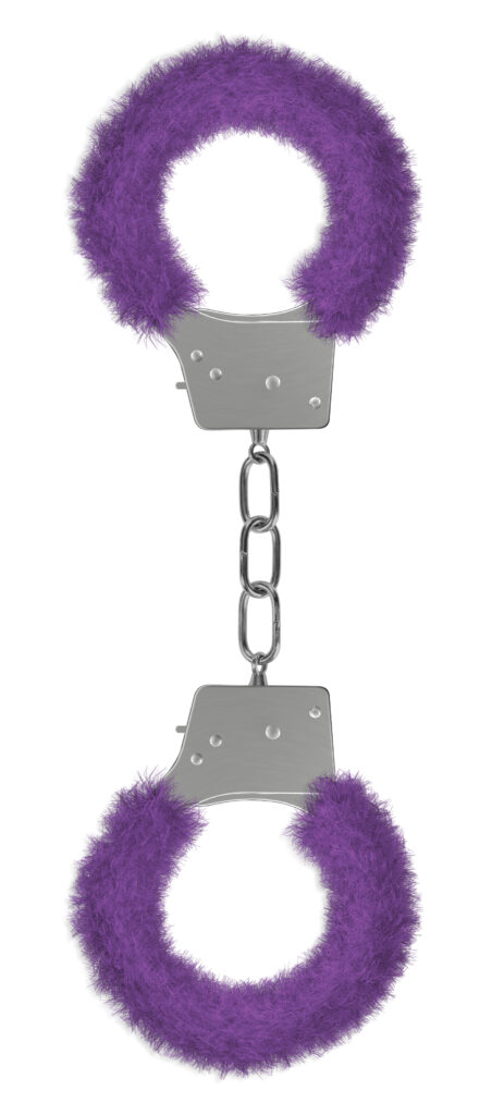 Beginner's Furry Handcuffs - Purple