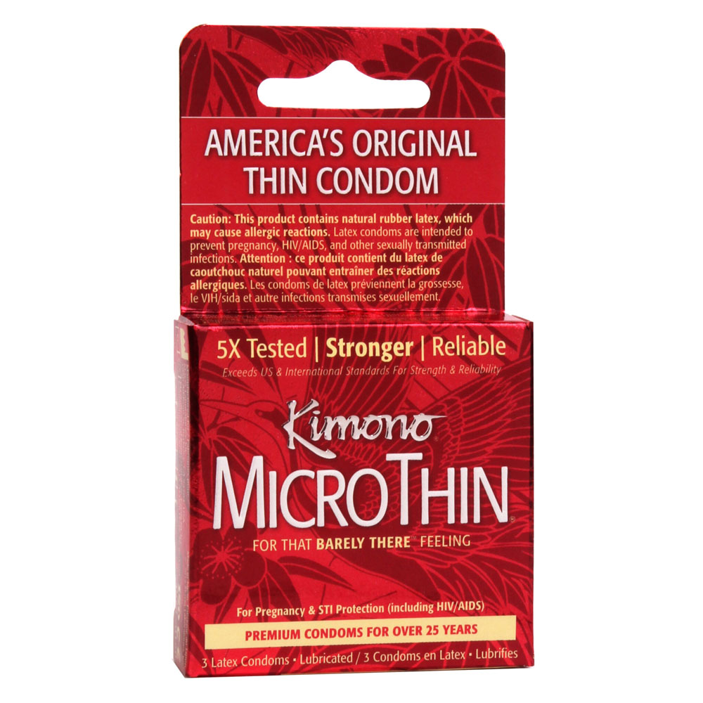 Kimono Microthin Ultra Thin - 3 Pack