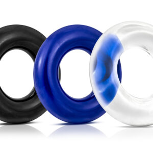 Donut Rings - Assorted Colors - 50 Pieces Display