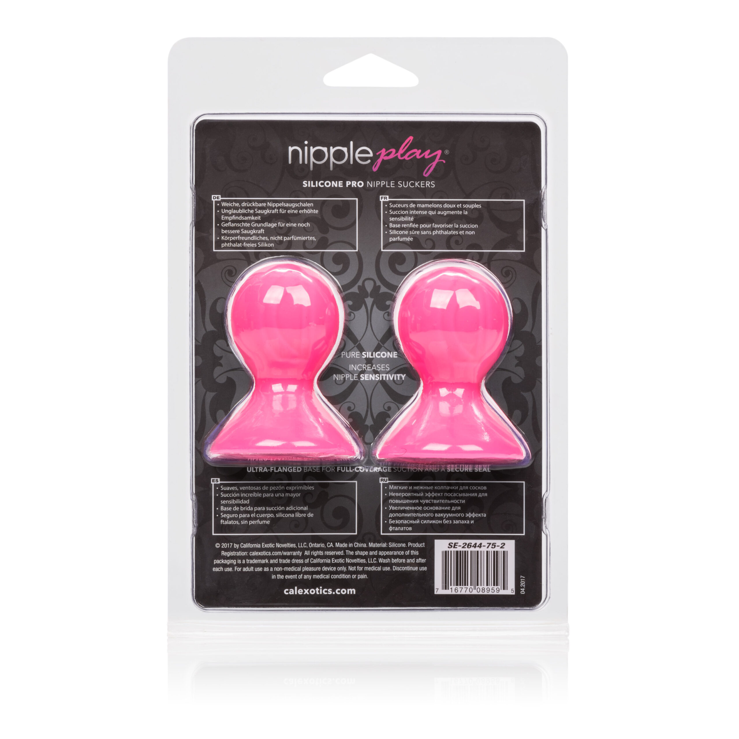 Nipple Play Silicone Pro Nipple Suckers - Pink