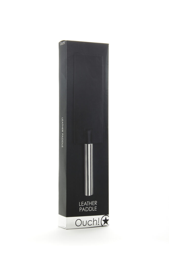 Leather Paddle - Black