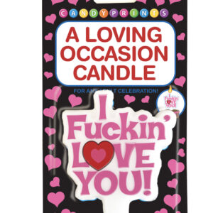 I F*Ckin Love You Candle
