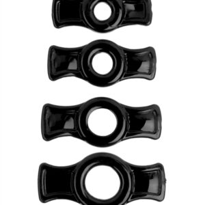 Titanmen Cock Ring Set - Black