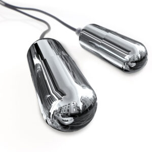 Dual Vibrating Penis Sleeve - Smoke