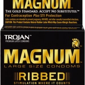Trojan Magnum Ribbed - 3 Pack