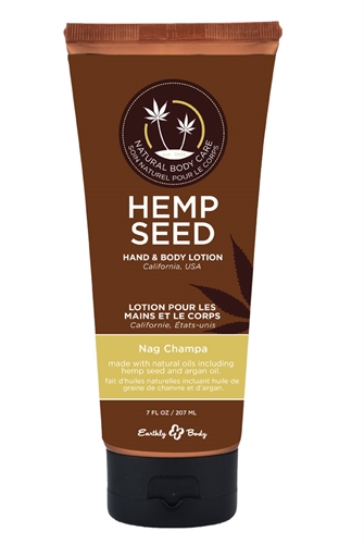 Hemp Seed Hand and Body Lotion - 7 Fl. Oz. - Nag Champa