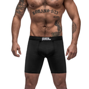 Black Nite Long Leg Short - Black - Large