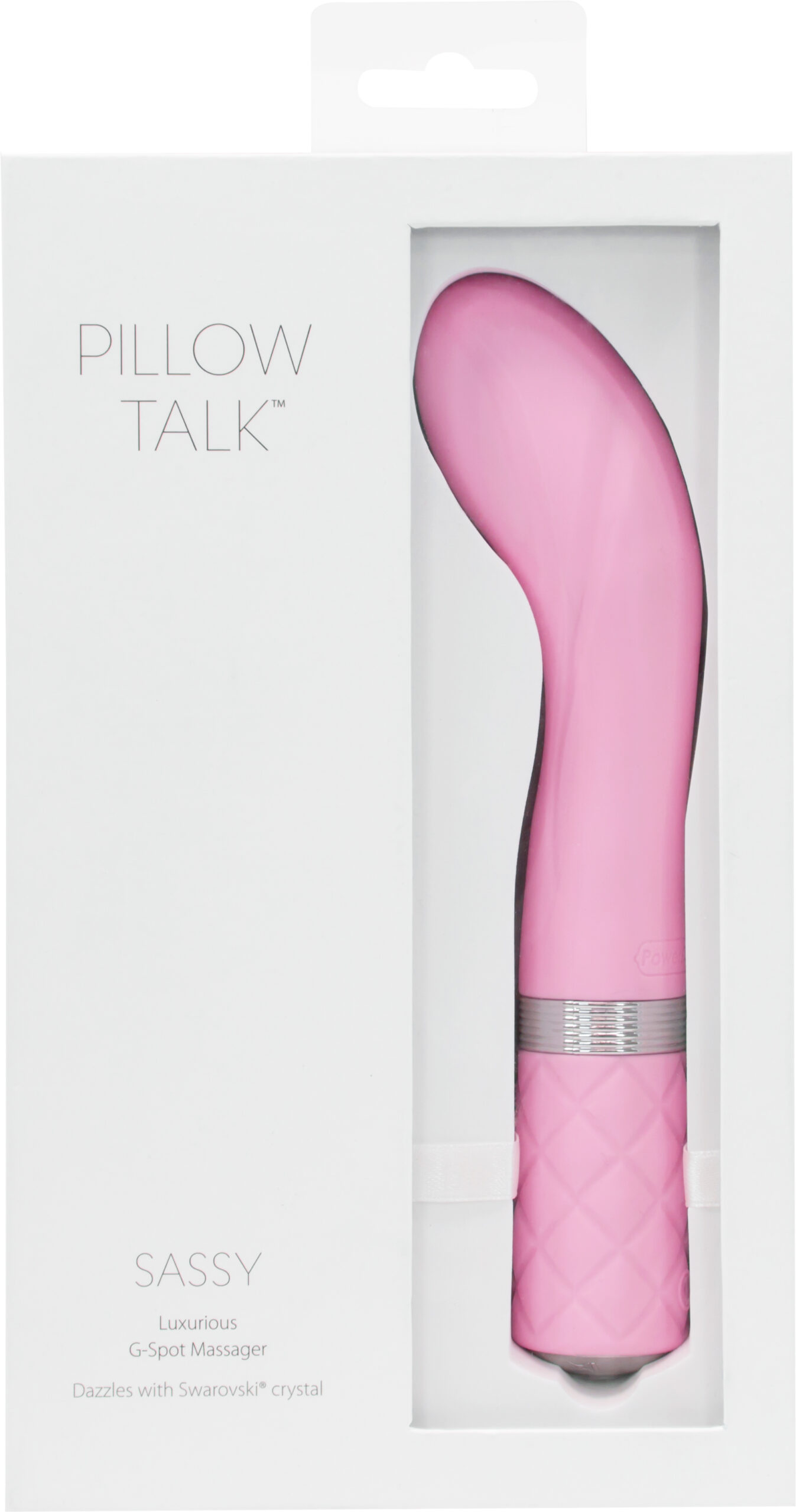 Pillow Talk Sassy G-Spot Vibe With Swarovski Crystal - Pink