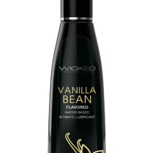 Aqua Vanilla Bean Flavored Water Based Intimate Lubricant - 4 Fl. Oz.