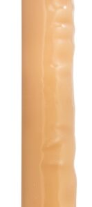 B Yours 18 Inch Double Dildo - Beige