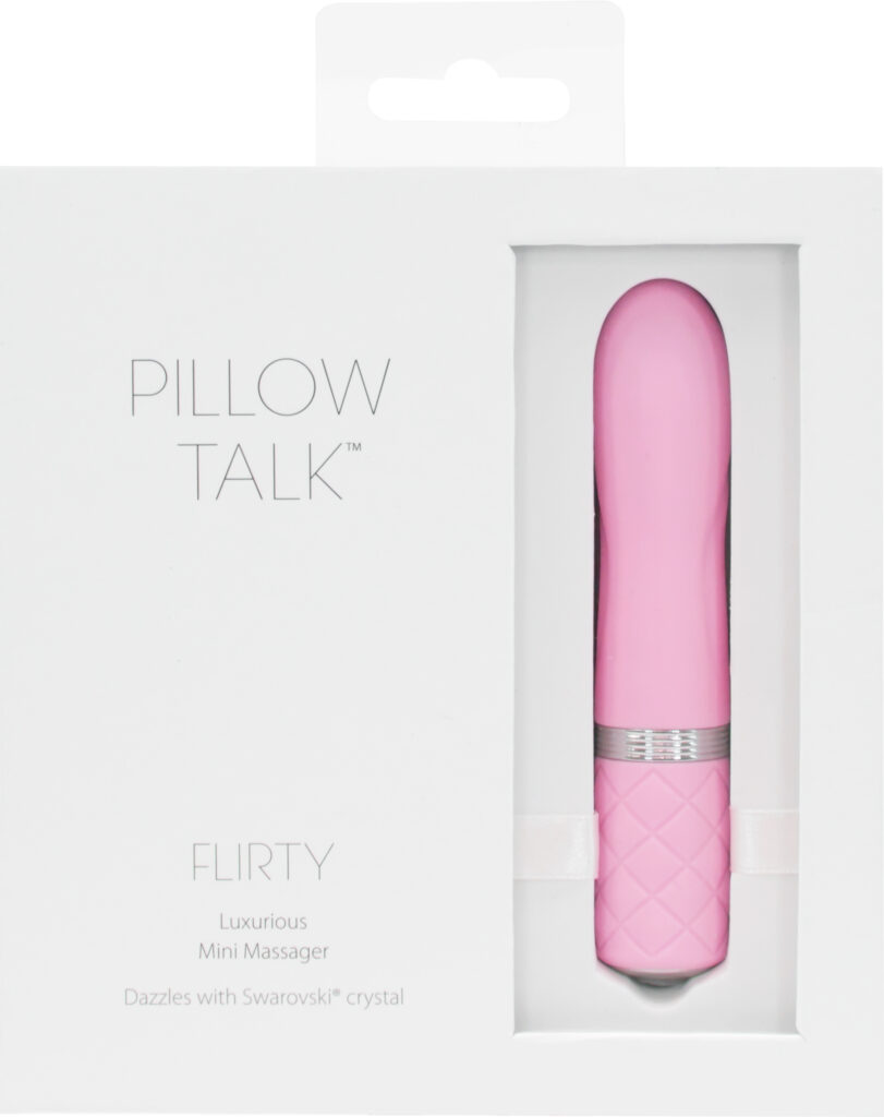 Pillow Talk Flirty Vibe  With Swarovski Crystal - Pink