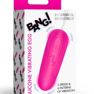 Silicone Vibrating Egg - Pink