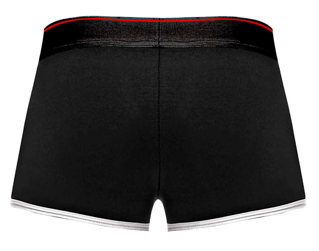 Retro Sport Panel Short - Large - Black/ Red
