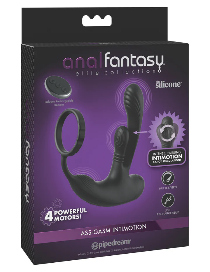 Anal Fantasy Elite Ass Gasm Intimotion - Black