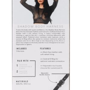 Shadow Body Harness - Black