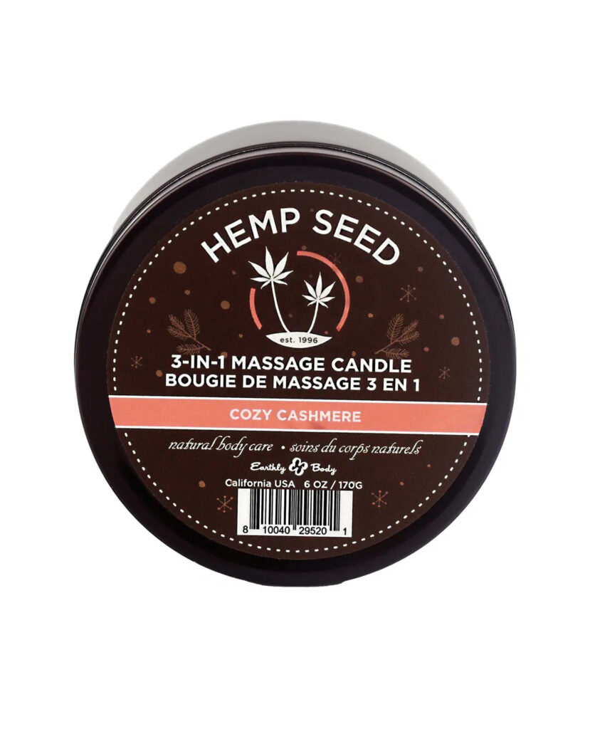 3-in-1 Massage Candle - 6 Oz. - Cozy Cashmere