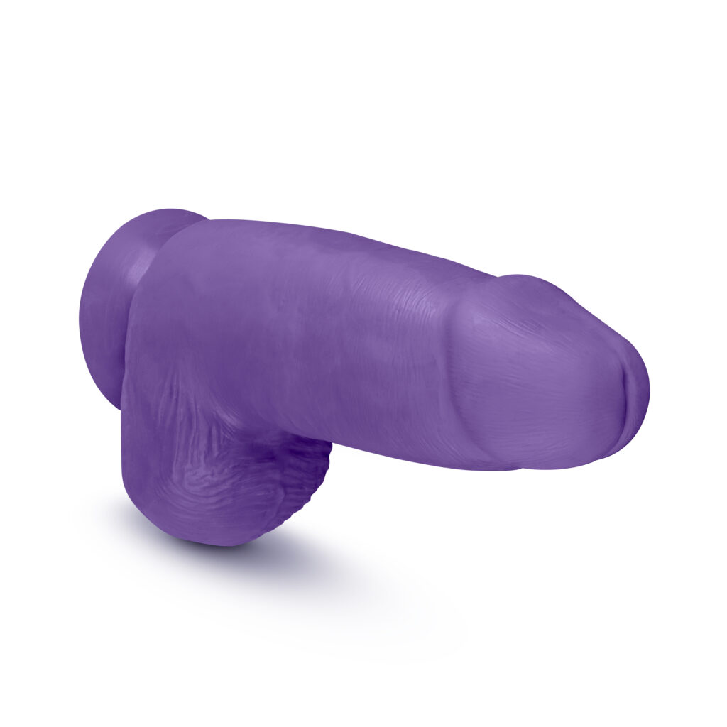Au Naturel - Bold - Chub - 10 Inch Dildo - Purple