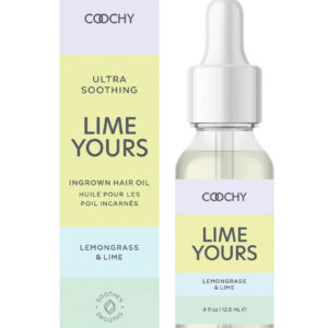 Coochy Ultra Soothing Lime Yours Ingrown Hair Oil  - Lemongrass and Lime - 4 Oz