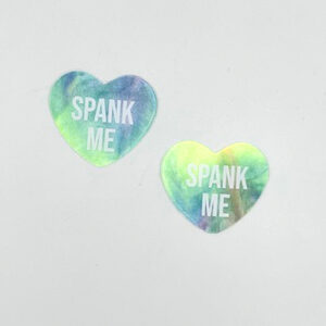 Spank Me Rainbow Sherbert Tie Die Candy Heart Pasties