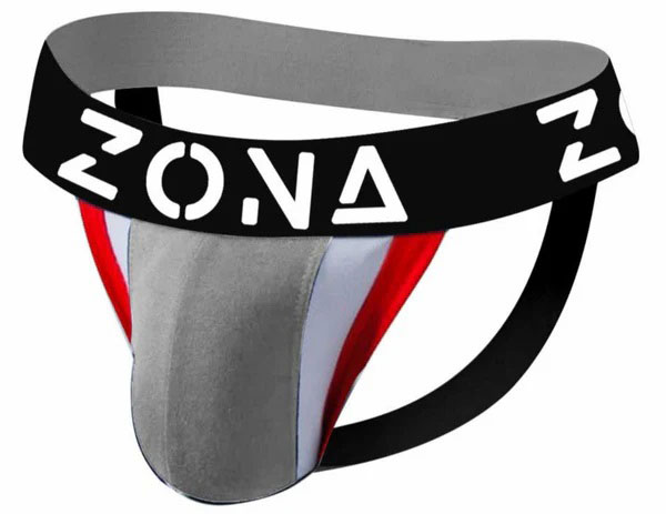 Grey Apex Jockstrap - Medium