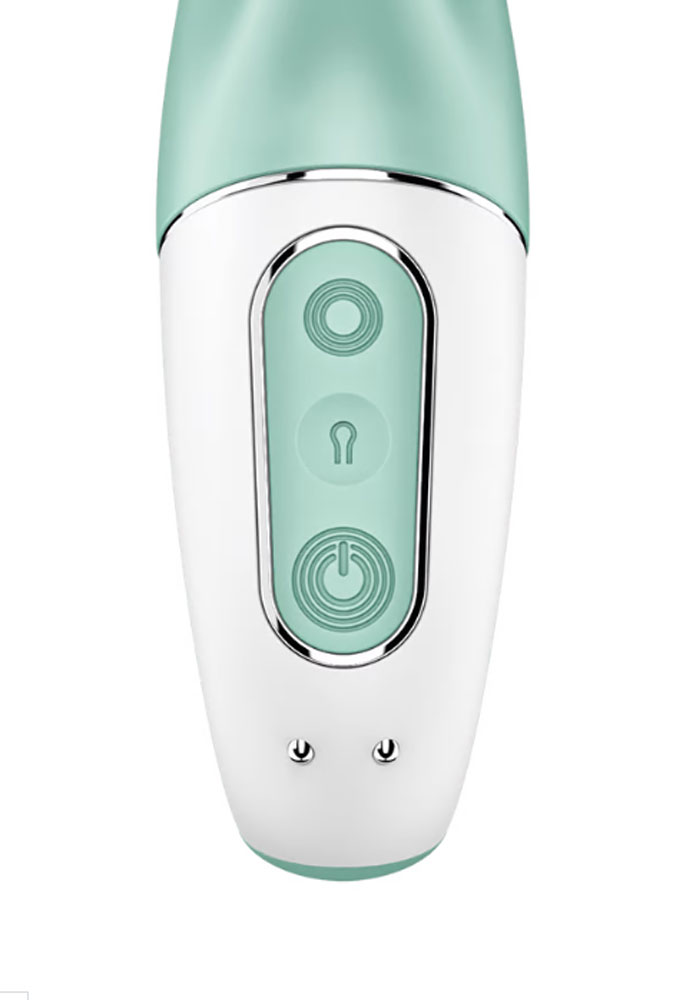 Satisfyer Air Pump Bunny 5 Plus Inflatable Rabbit  Vibrator - Mint