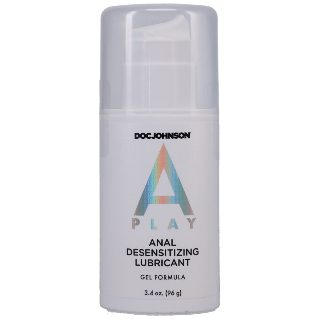 A-Play - Anal Desensitizing Lubricant - Gel  Formula - 3.4 Fl. Oz. - Bulk