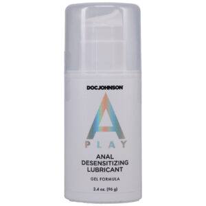 A-Play - Anal Desensitizing Lubricant - Gel  Formula - 3.4 Fl. Oz. - Bulk