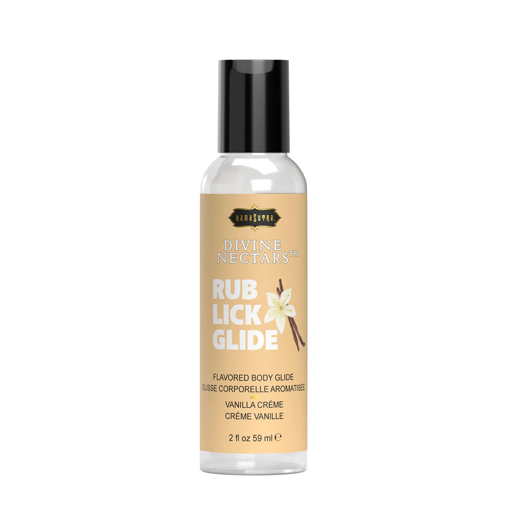 Divine Nectars Flavored Body Glide - Vanilla Creme - 2 Fl. Oz./ 59ml