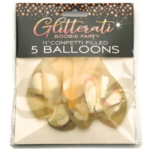 Glitterati Boobie Confetti Balloons