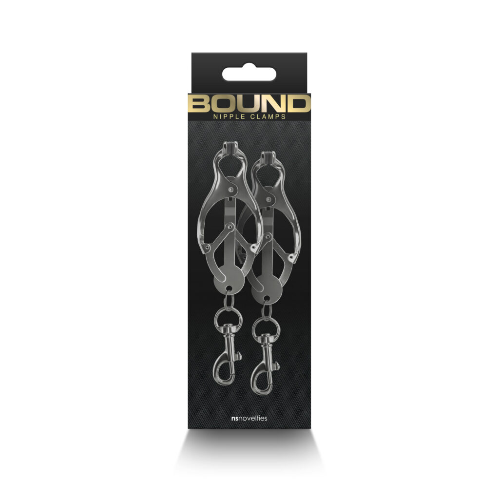 Bound - Nipple Clamps - C3 - Gunmetal
