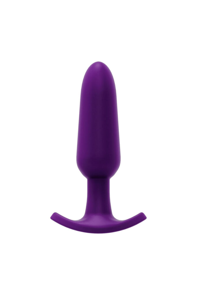 Bump Plus - Rechargeable Remote Control Anal Vibe - Deep Purple