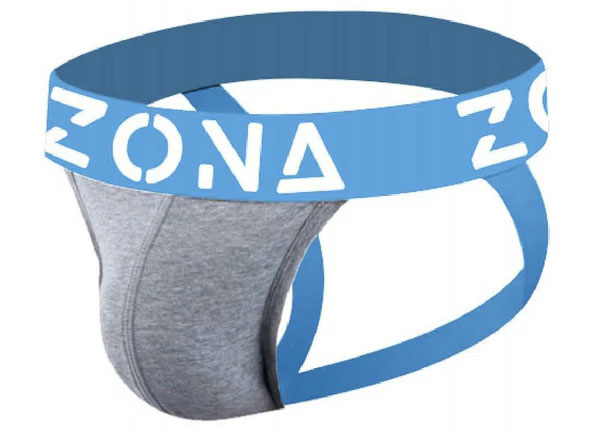Grey Vibrant Jockstrap - Large