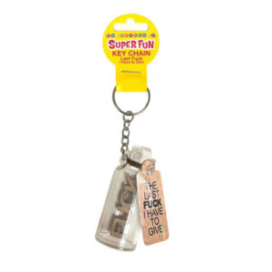 6ct Super Fun Last Fuck I Have to Give Key Chain