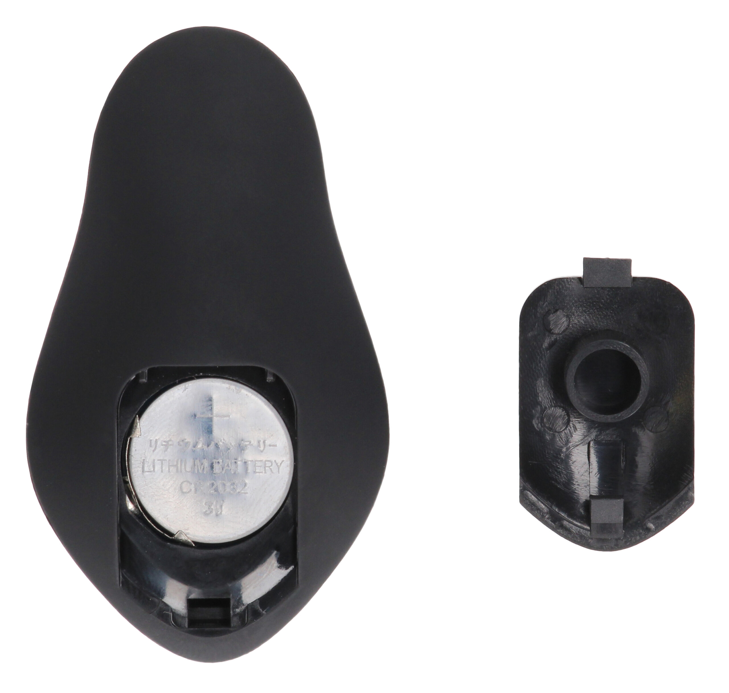 E-Stimulation and Vibration Butt Plug With Cock Ring and Wireless Remote Control - Black