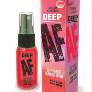 Deep Af Deep Throat Numbing Spray - Cherry - 1 Fl. Oz.