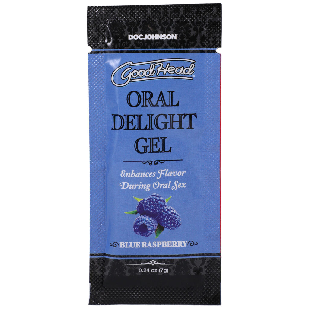 Goodhead - Oral Delight Gel - Blue Raspberry - 0.24 Oz Bulk