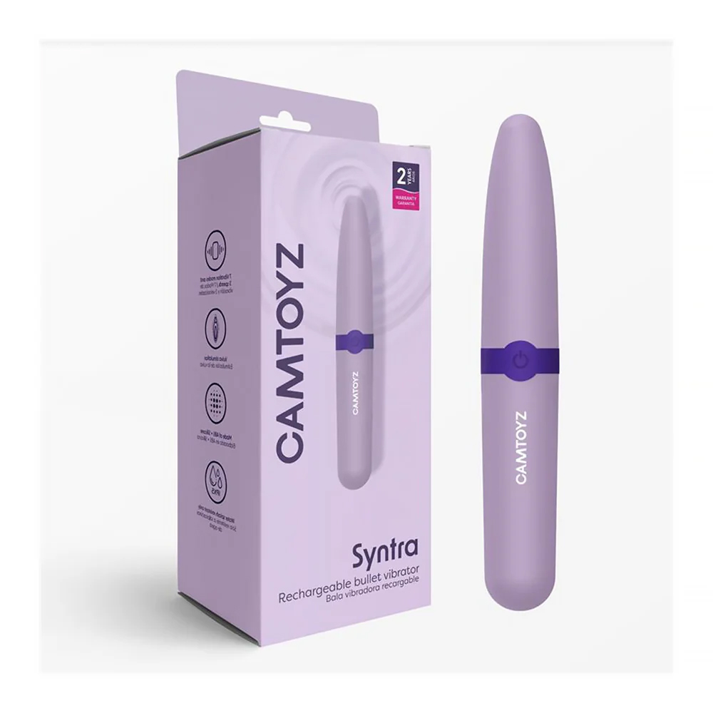 Syntra Camtoyz Rechargeable Bullet Vibrator - Purple