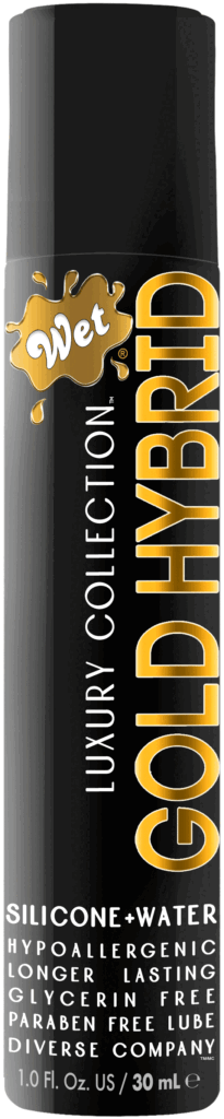 Wet Gold Hybrid Water Silicone Blend - 1 Fl. Oz.